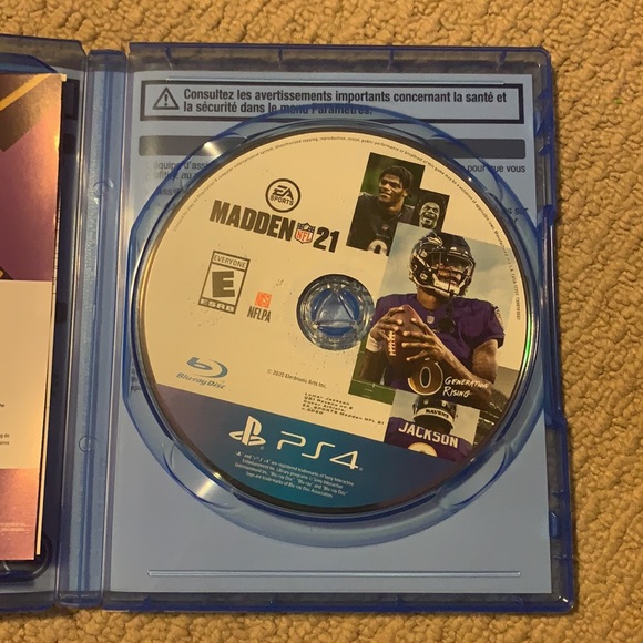 Madden 21 (ps4 ) never used - Picture 2 of 2